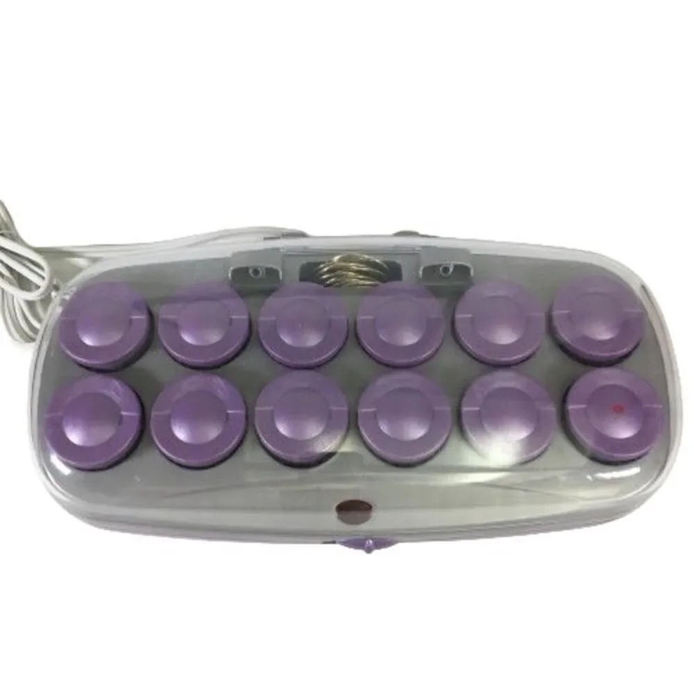 Conair Ion Shine Velvet Hot Rollers Hair Curlers Large 1.5
